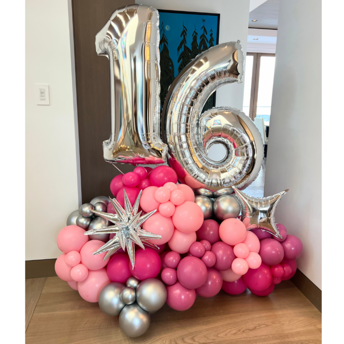 Balloon Number Stack