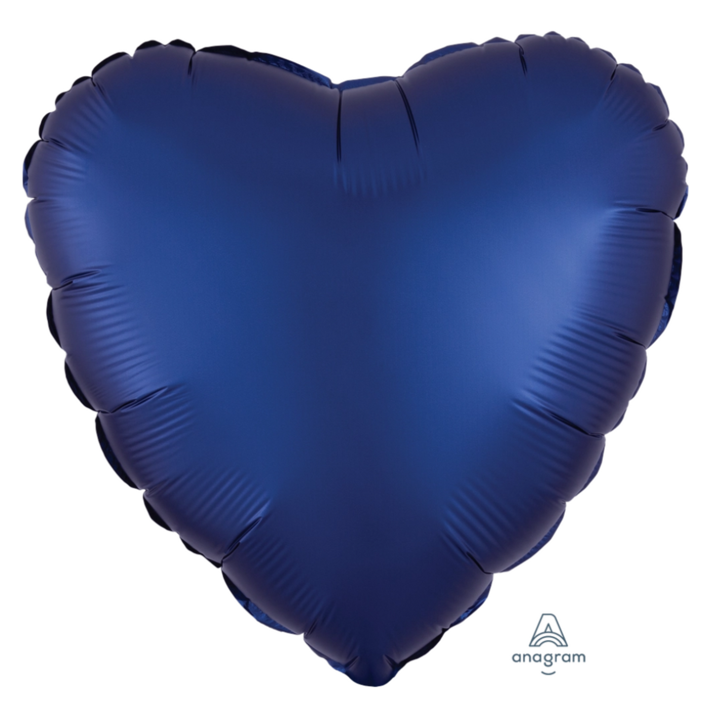 Satin Navy Heart Balloon