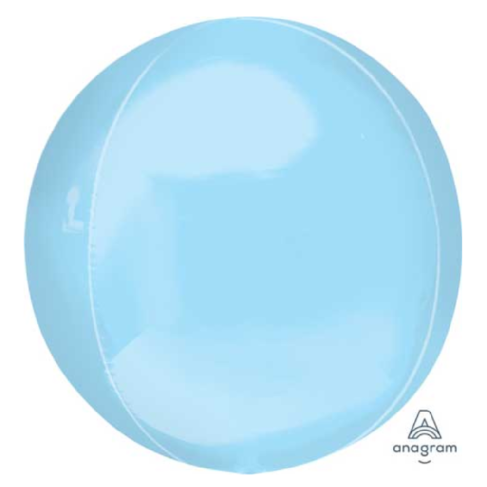 Pastel Blue Orbz Balloon