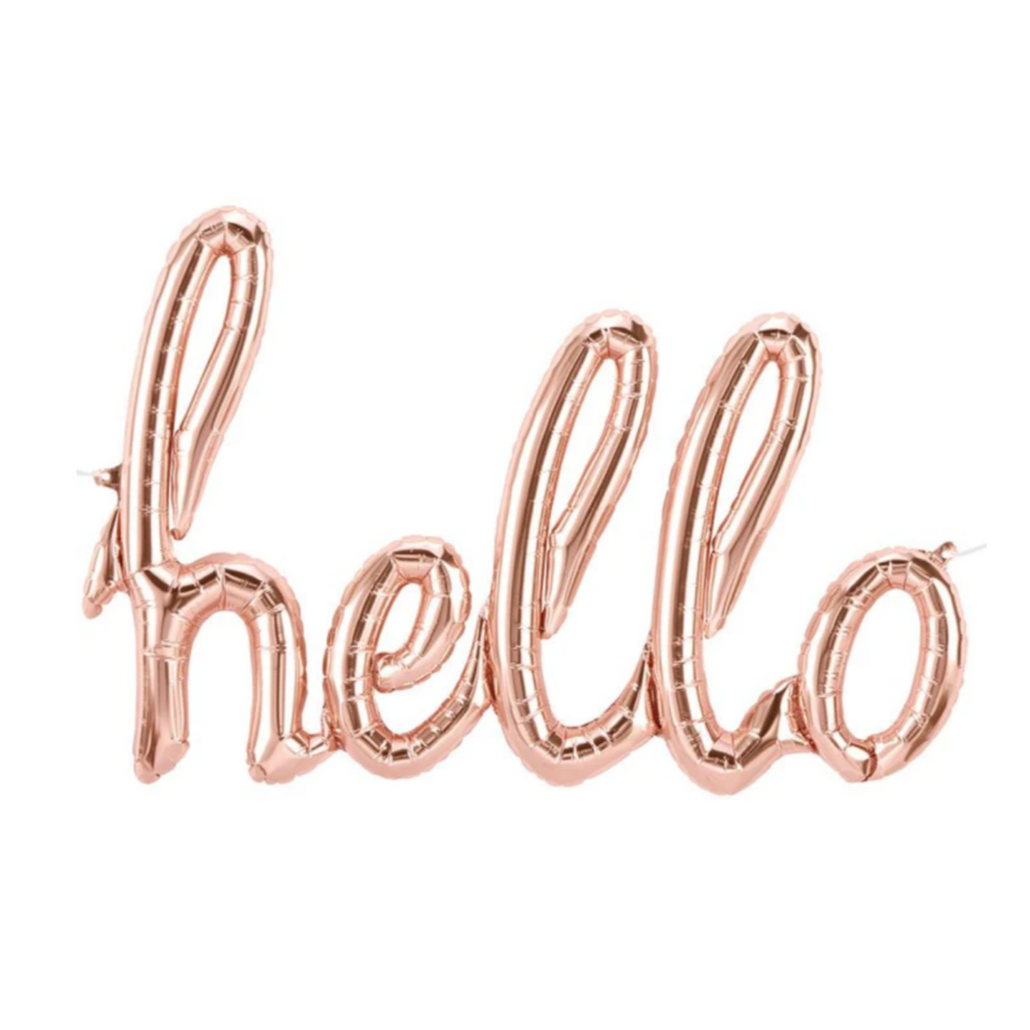 Hello Script Air-filled Balloon