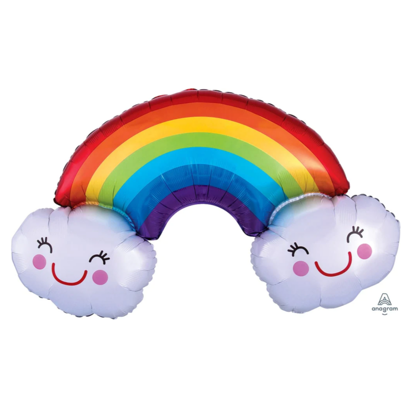 Rainbow with Clouds Balloon