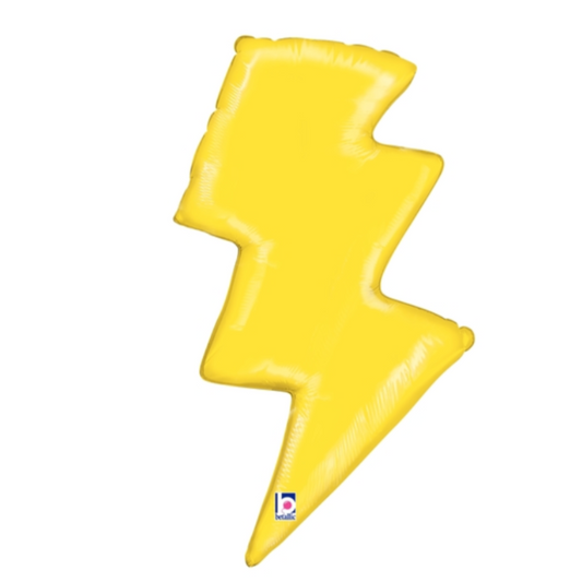 Lightning Bolt Foil Balloon