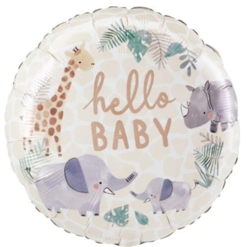 Soft Jungle Baby Balloon