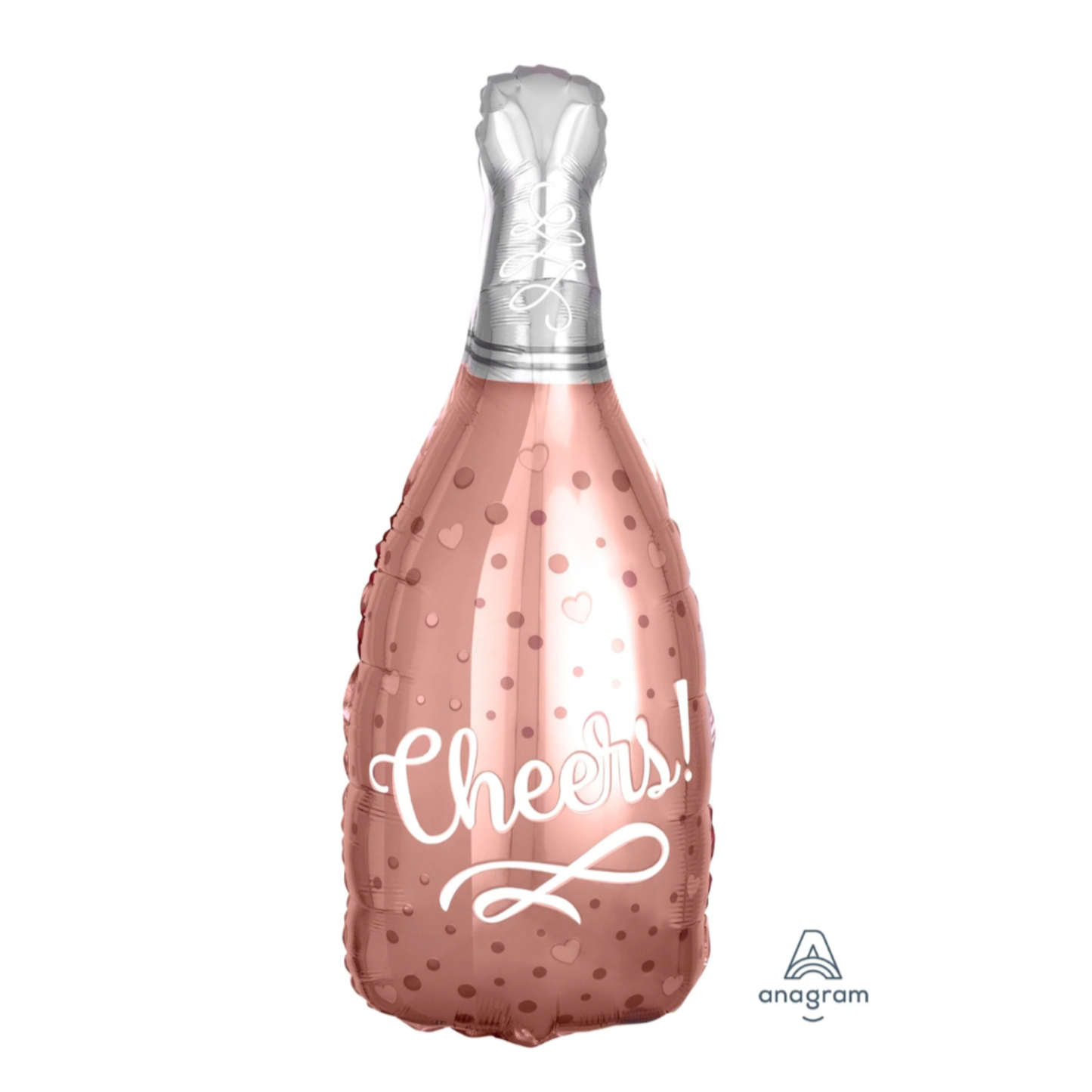 Cheers Rose Balloon
