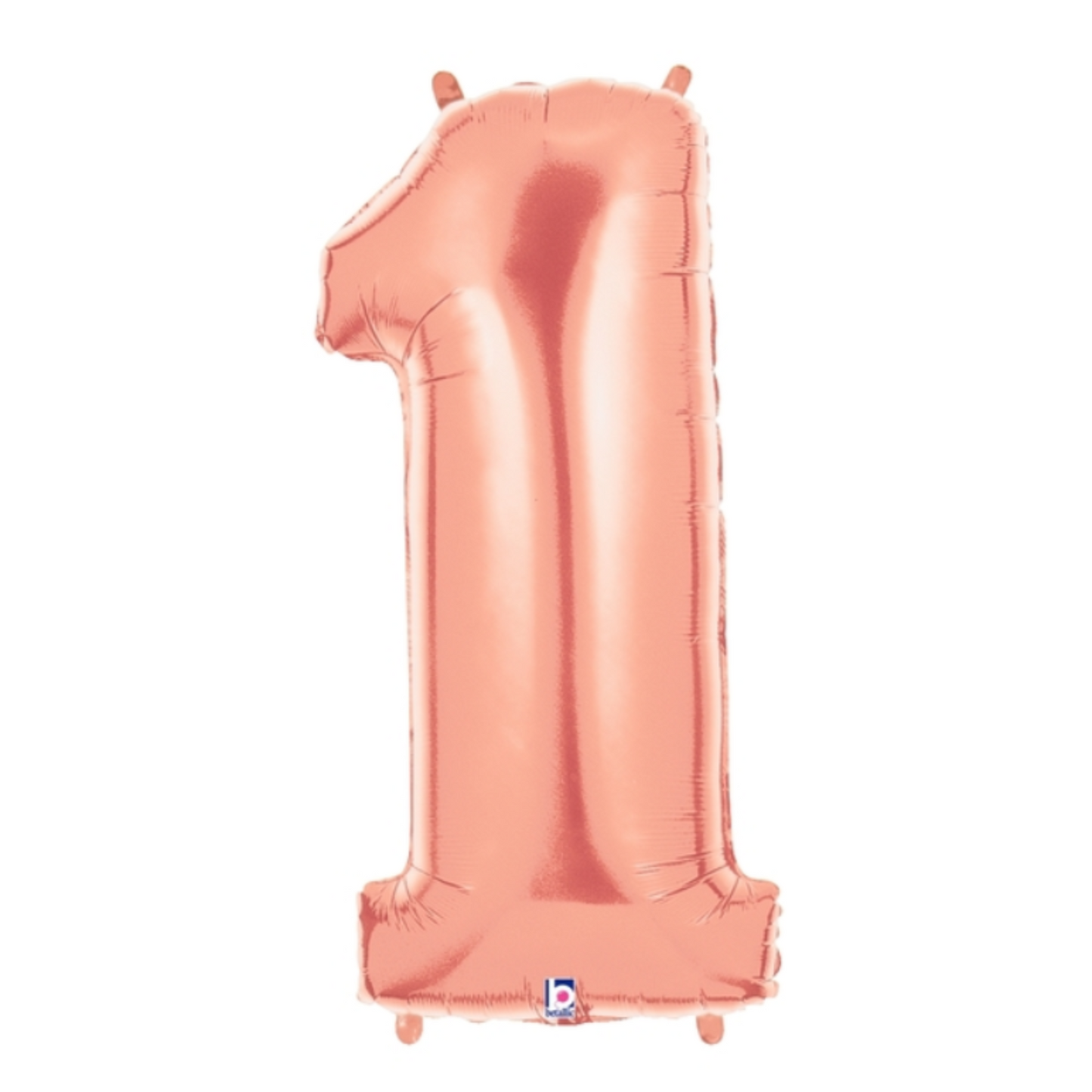 40" Rose Gold Number Balloons