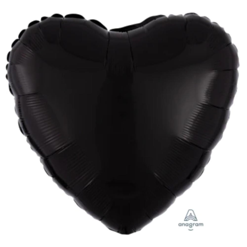 Black Heart Balloon