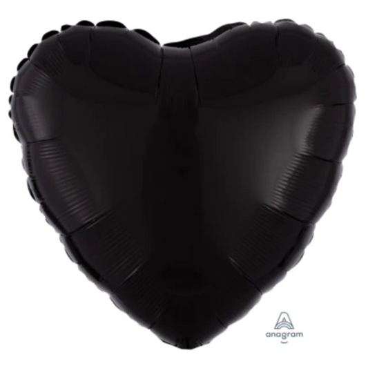 Black Heart Balloon