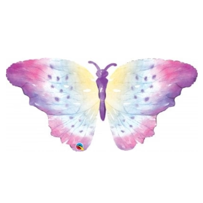 Watercolour Butterfly Balloon