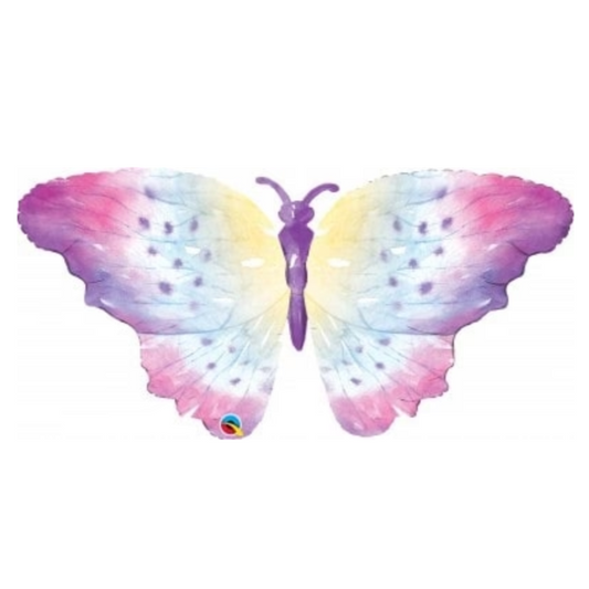 Watercolour Butterfly Balloon