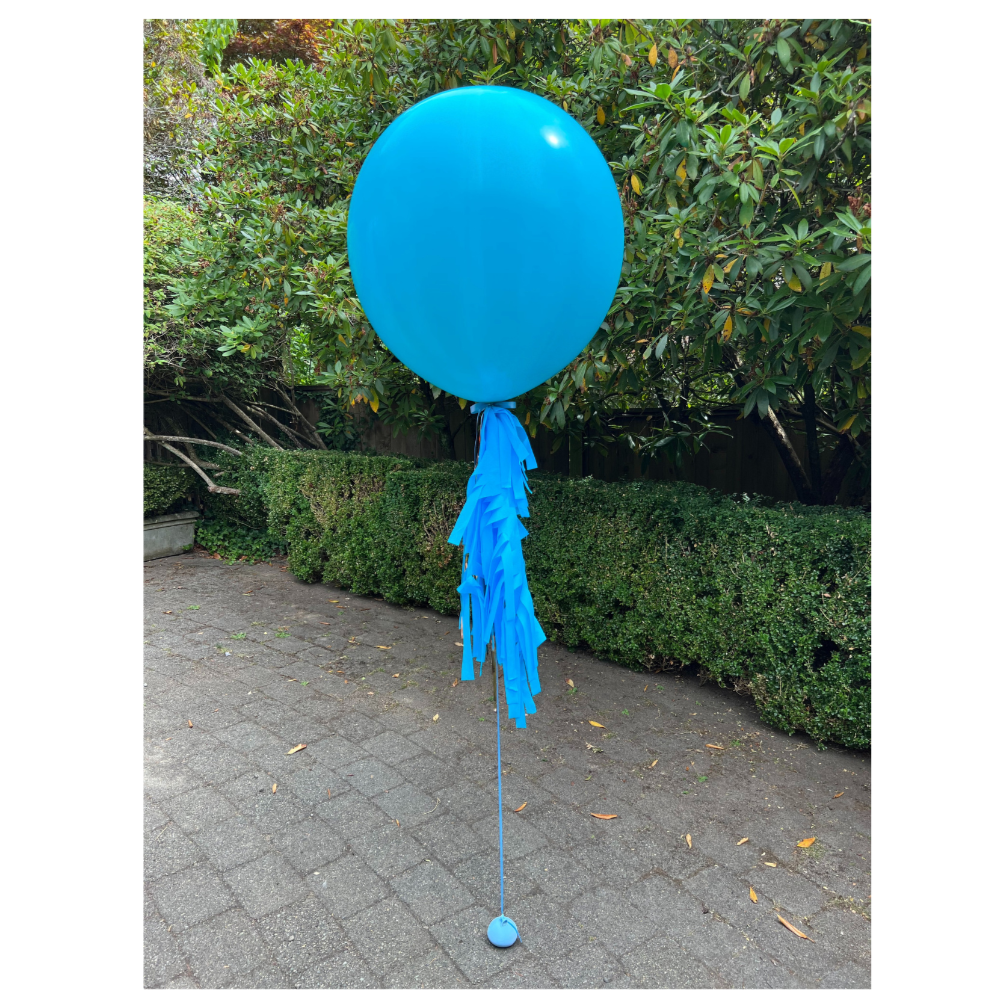 Jumbo Balloon w/ Mini Fringe