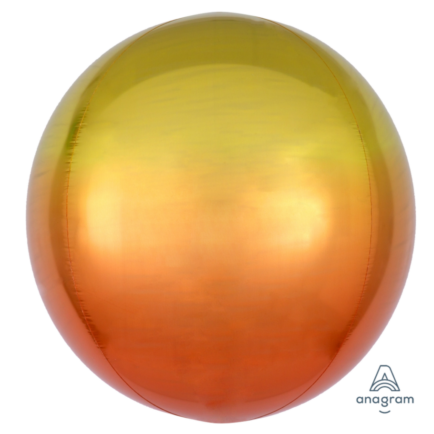 Yellow and Orange Ombre Orbz Balloon