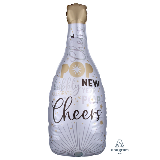 Cheers Bubbly Bottle Balloon