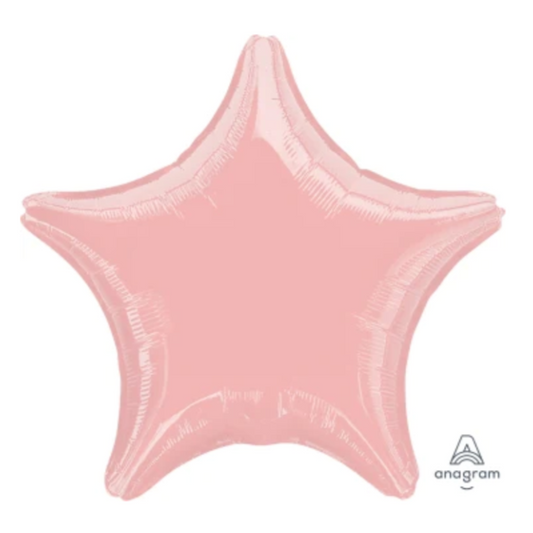 Pearl Pink Star Balloon
