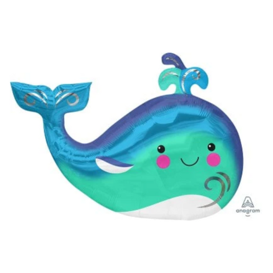 Happy Whale Balloon
