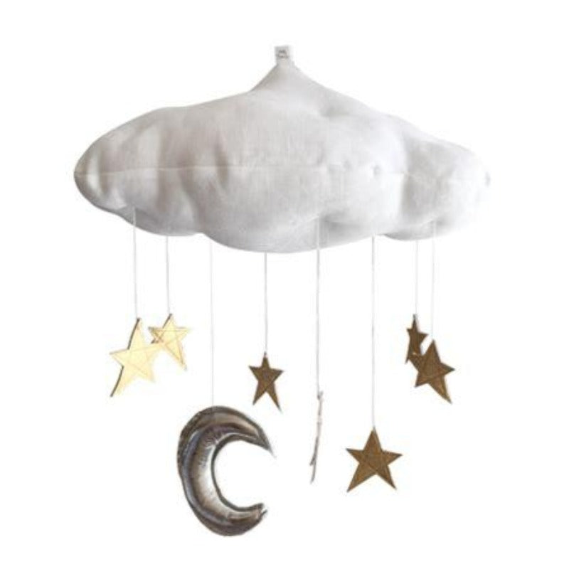 Cloud with Moon & Stars