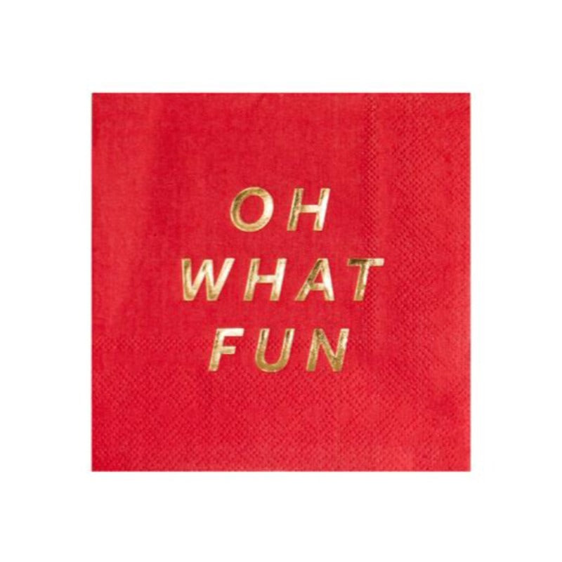 Oh What Fun Napkin