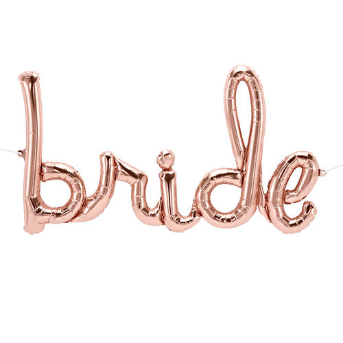 Bride Script Air-filled Balloon