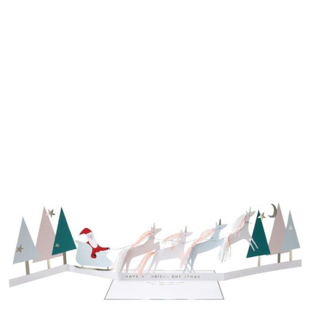 Unicorn Christmas Card