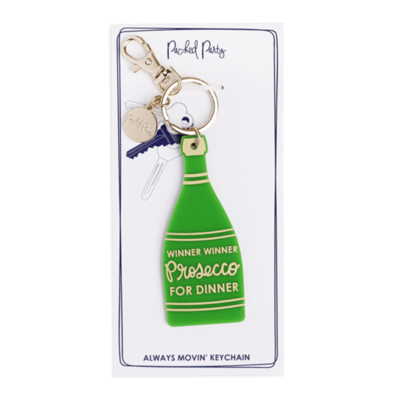 Prosecco keychain
