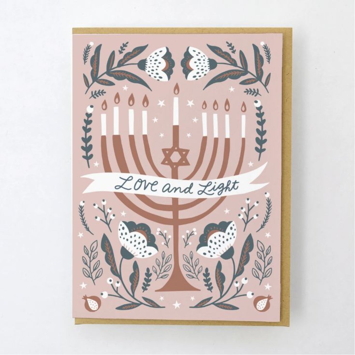 Love and Light Hanukkah Card