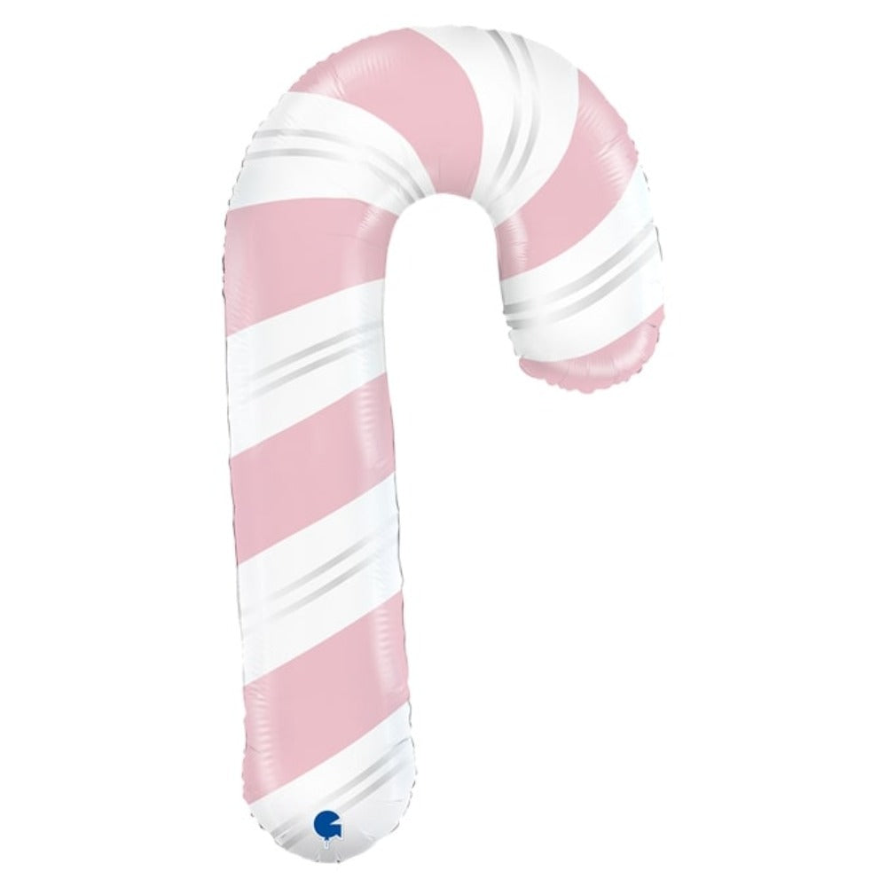 Pink Candy Cane Balloon