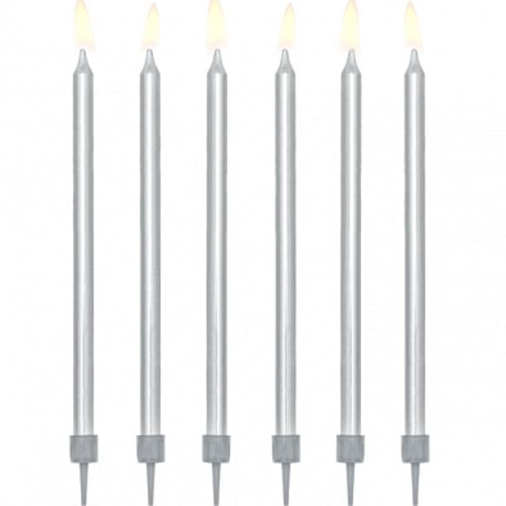 Metallic Birthday Candles