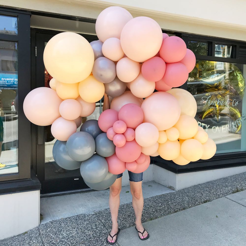 10 Foot Balloon Garland in multiple colors