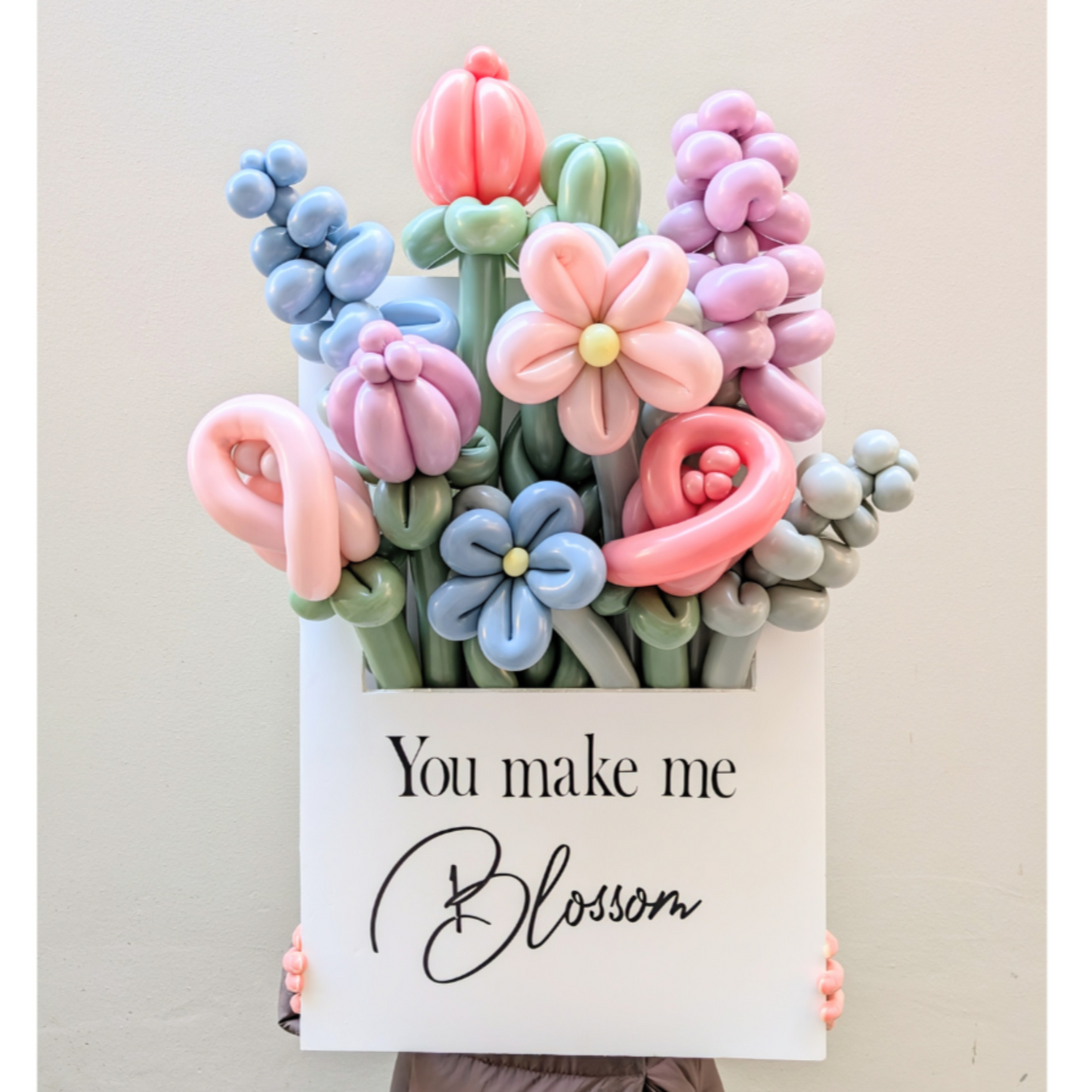 Muted Flower Message Box