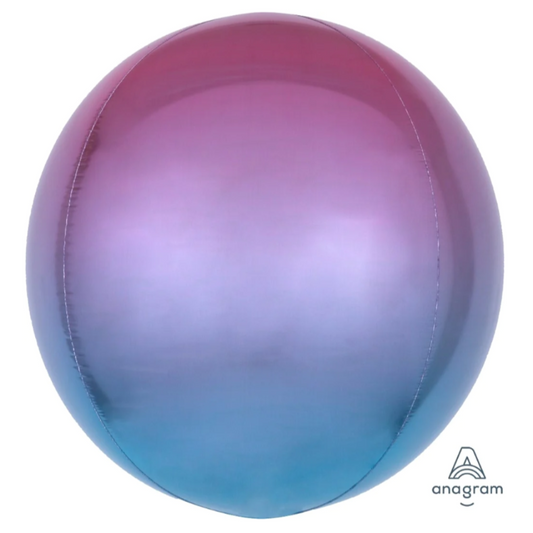 Purple & Blue Ombre Orbz Balloon