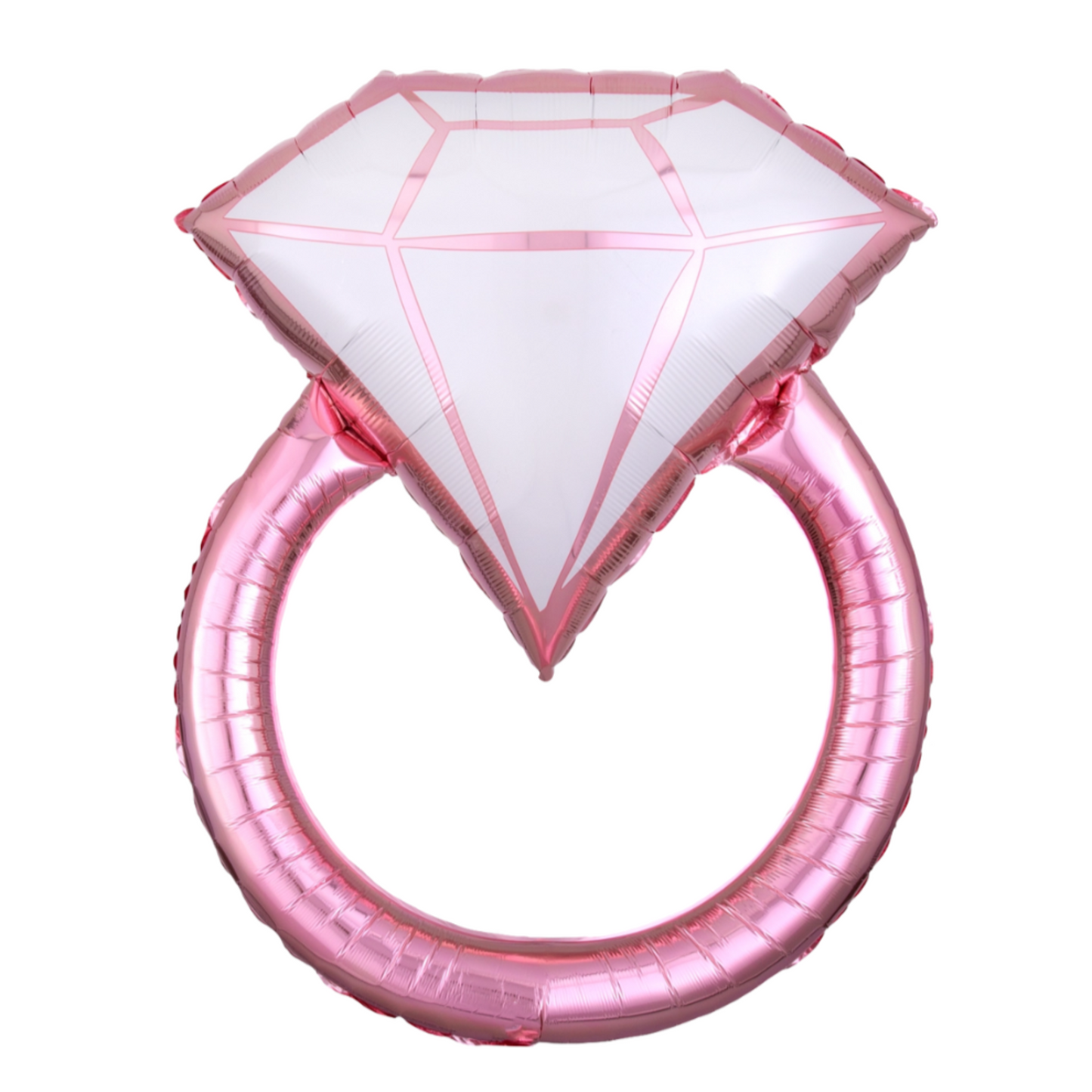 Blush Diamond Ring Balloon