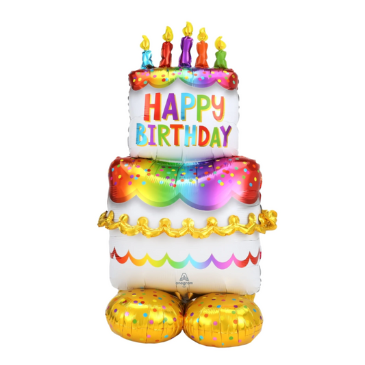 Airloonz Birthday Cake Balloon