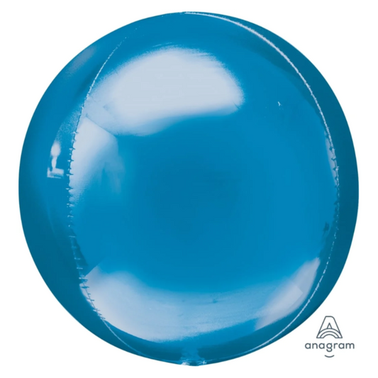 Metallic Blue Orbz Balloon