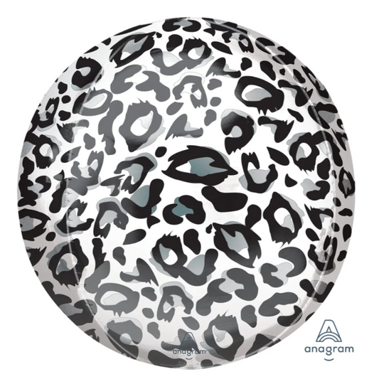 Snow Leopard Orbz Balloon