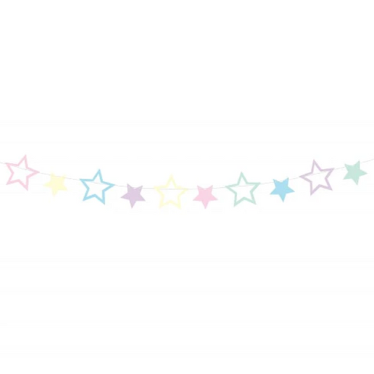 Pastel Star Garland