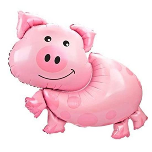 Pig Shaped Foil Balloon