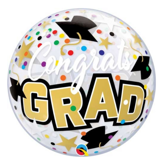 Congrats Grad Bubble Balloon