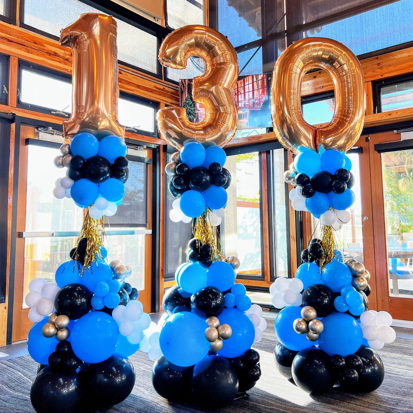 Funky Column with Number Balloon