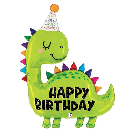 Dino Birthday Balloon
