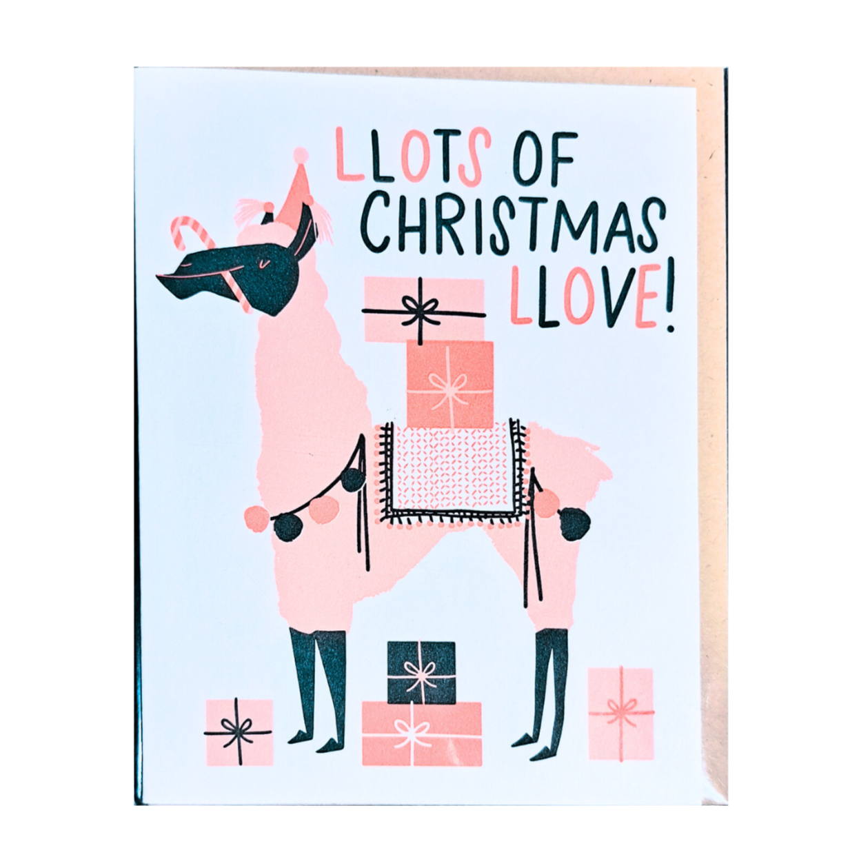 Llots of Christmas Llove Card