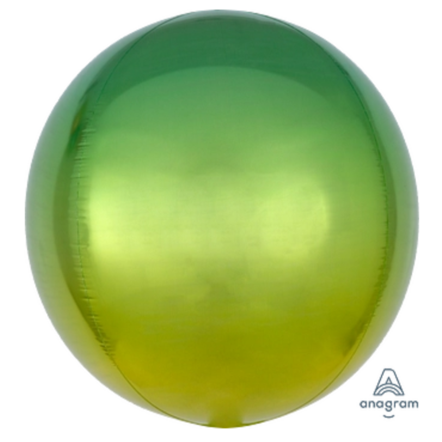 Green & Yellow Ombre Orbz Balloon