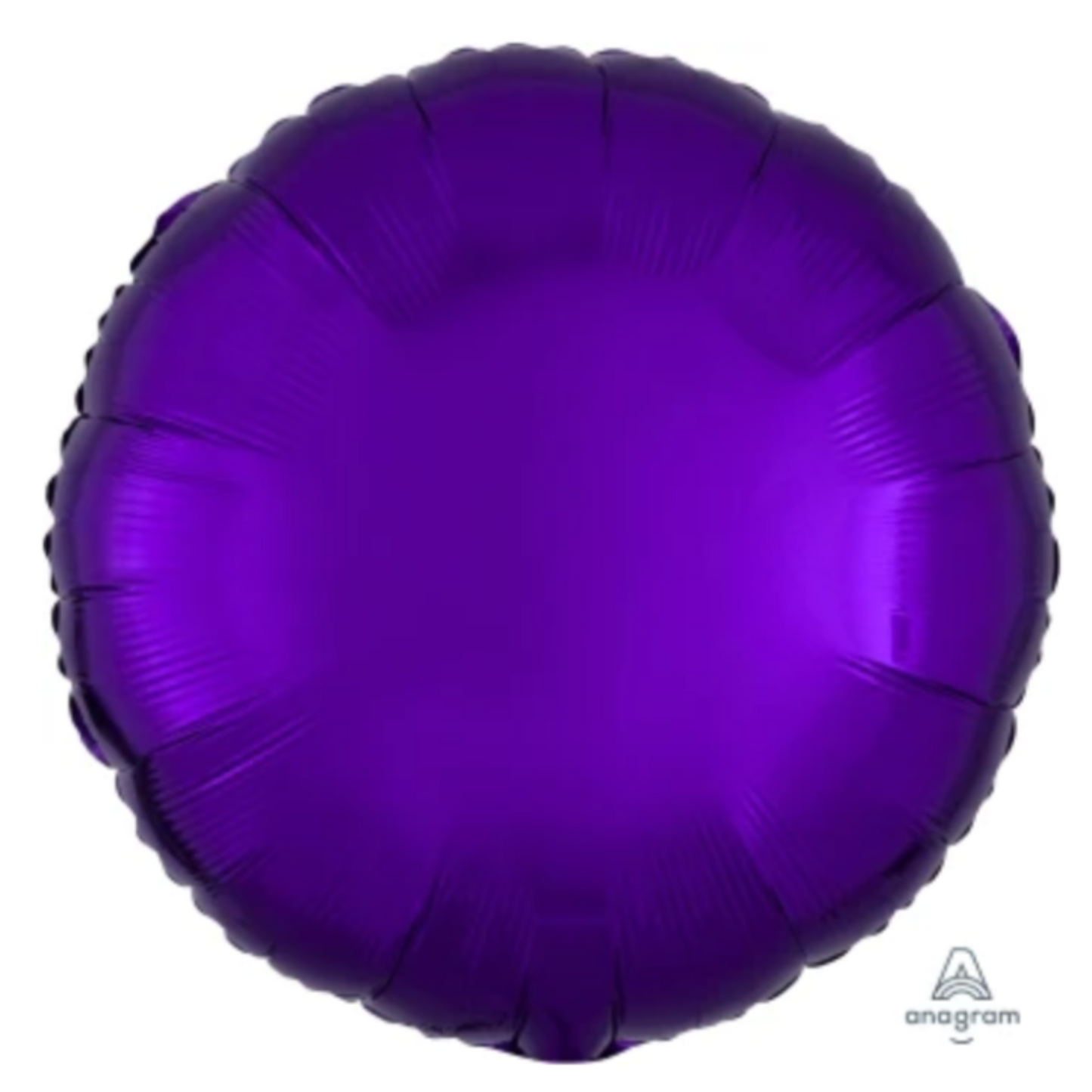 Metallic Purple Round Foil Balloon