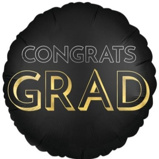 Congrats Grad Satin Balloon