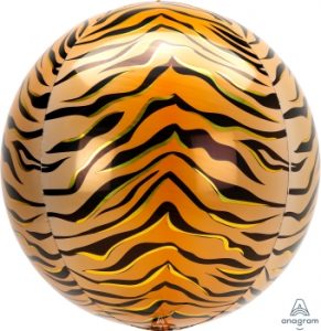 Tiger Stripe Orbz Balloon