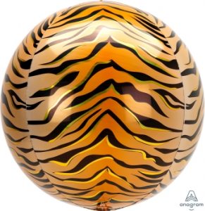 Tiger Stripe Orbz Balloon