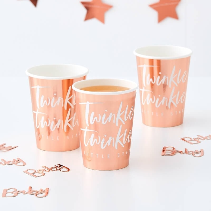 Twinkle Rose Gold Cup